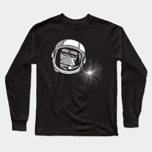 Astronaut Ape Long Sleeve T-Shirt